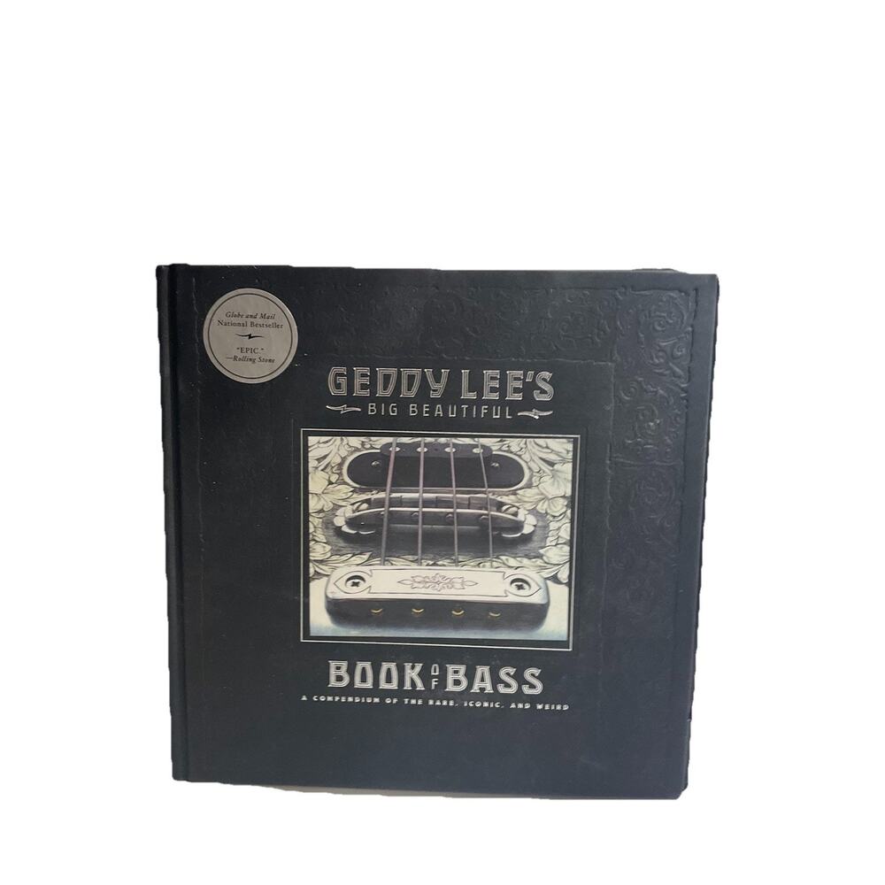 Geddy Lee's Big Beautiful Book of Bass, Compilation Of The Rare, Iconic, Weird